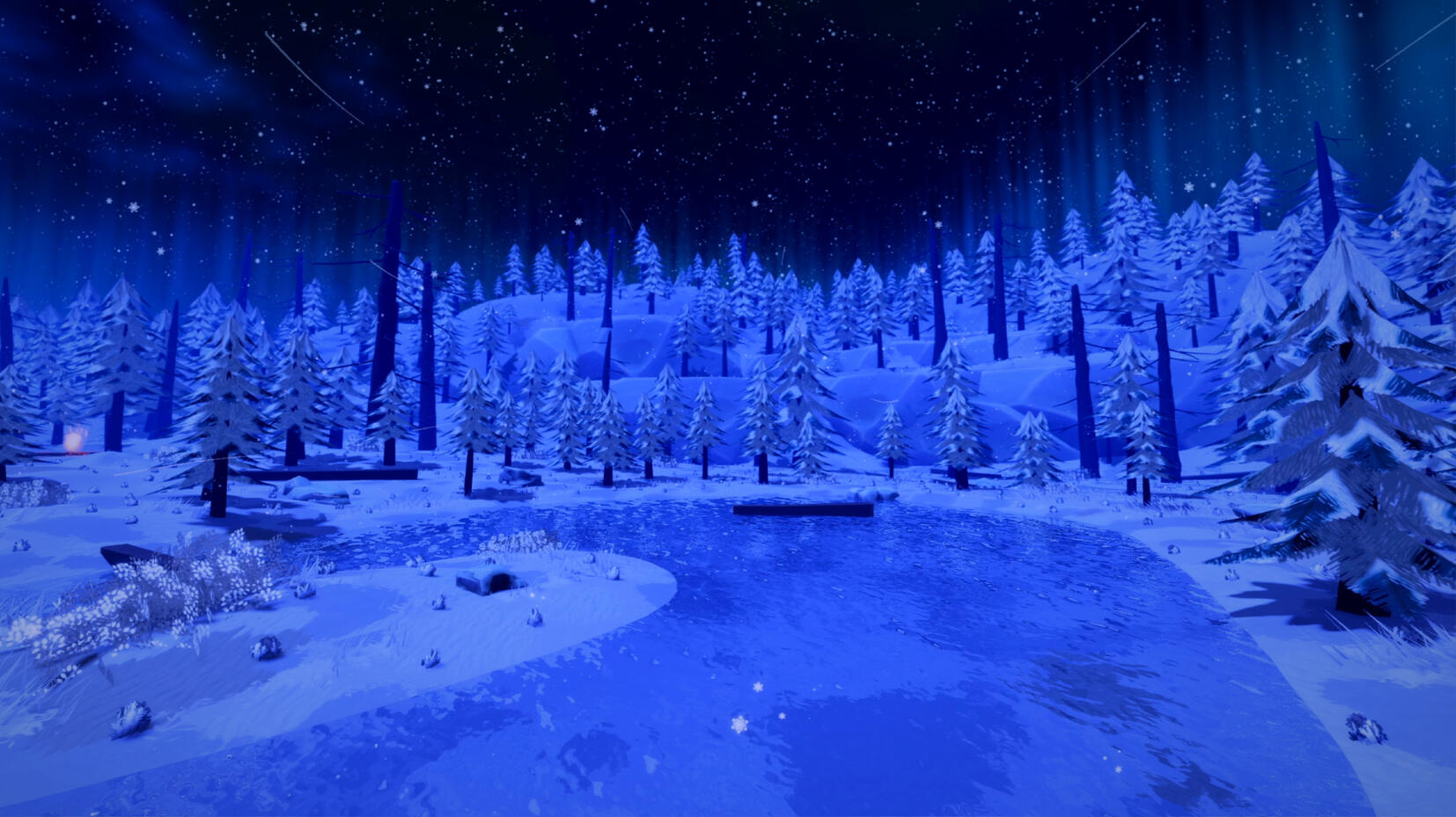 Stylized Frigid Woodlands